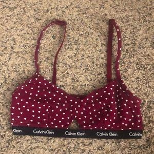 Calvin Klein Heart Bralette
